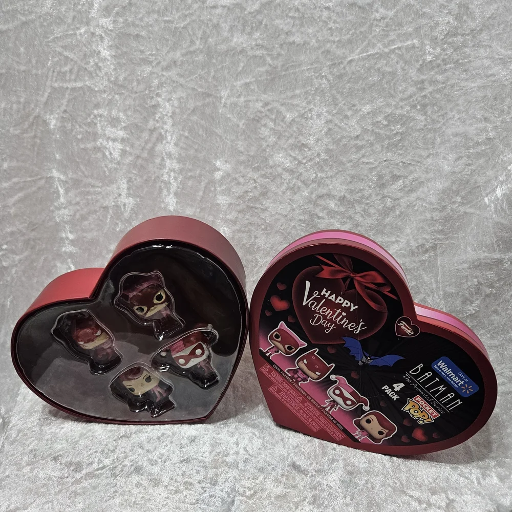 Funko Pocket POP , Batman: The Animated Series 4 Pack for Valentine's Day - Picture 2 of 6